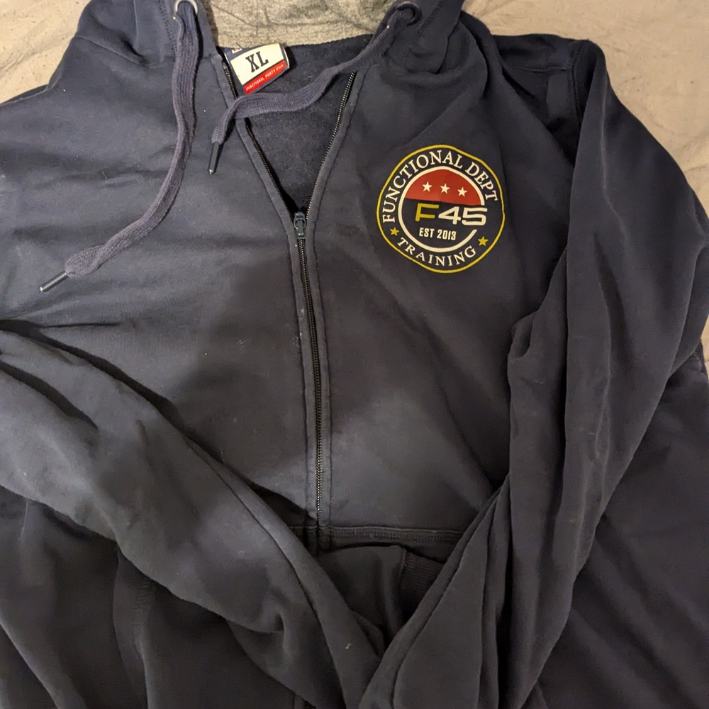 F45 Functional Dept Navy Hoodie XL